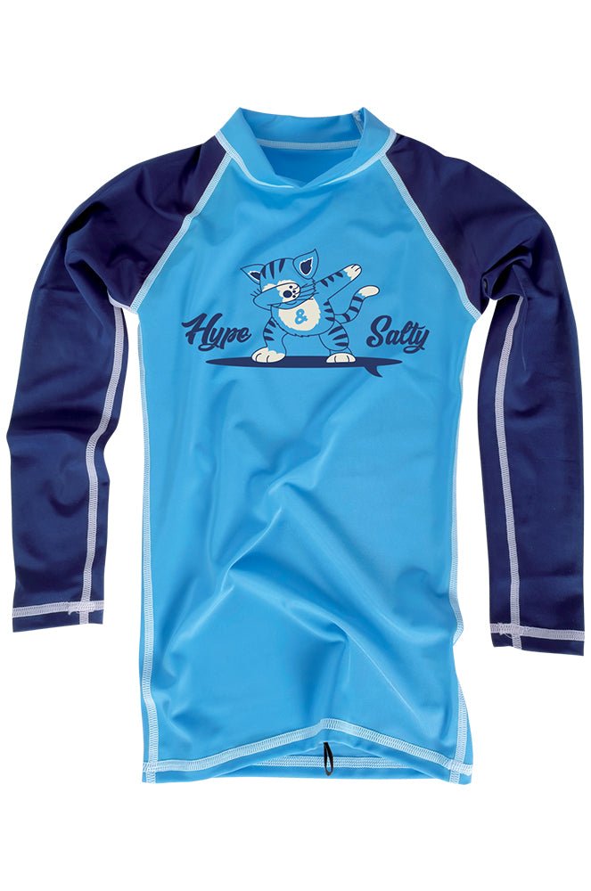 Bicolor Design Manches Longues Upf50 Lycra Surf Enfant#LycrasMdns