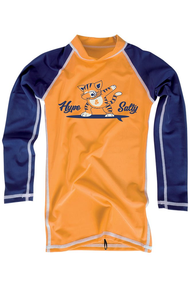 Bicolor Design Manches Longues Upf50 Lycra Surf Enfant#LycrasMdns