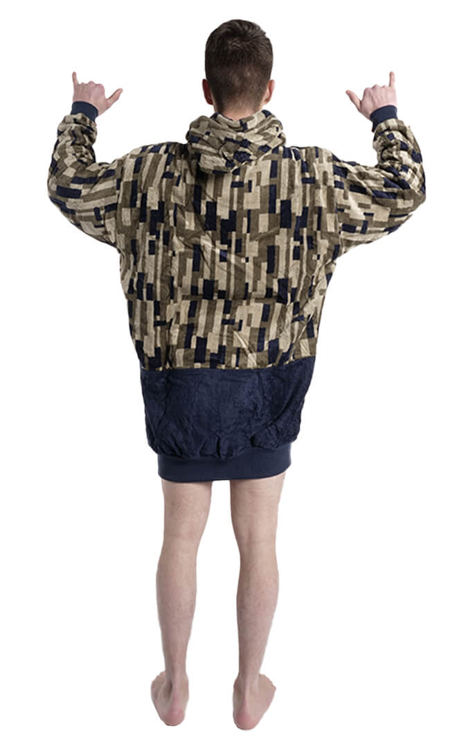 Boy Friend Bumpy Jacquard Beige/Argile Poncho#PonchosAll In