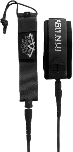 Coiled Knee Leash De Sup#LeashsAri'inui