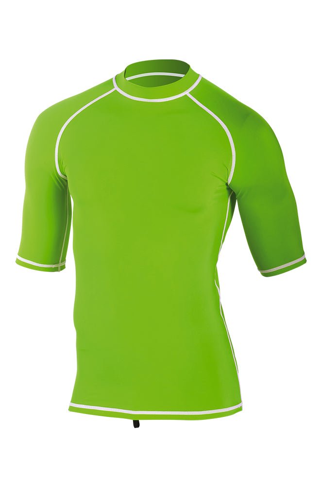 Colorblock Manches Courtes Upf50 Lycra Surf Adulte#LycrasMdns