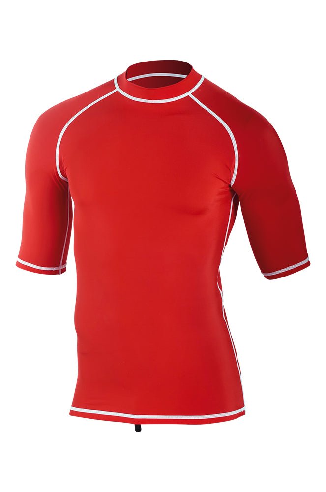 Colorblock Manches Courtes Upf50 Lycra Surf Adulte#LycrasMdns