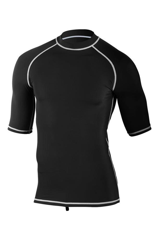 Colorblock Manches Courtes Upf50 Lycra Surf Enfant#LycrasMdns