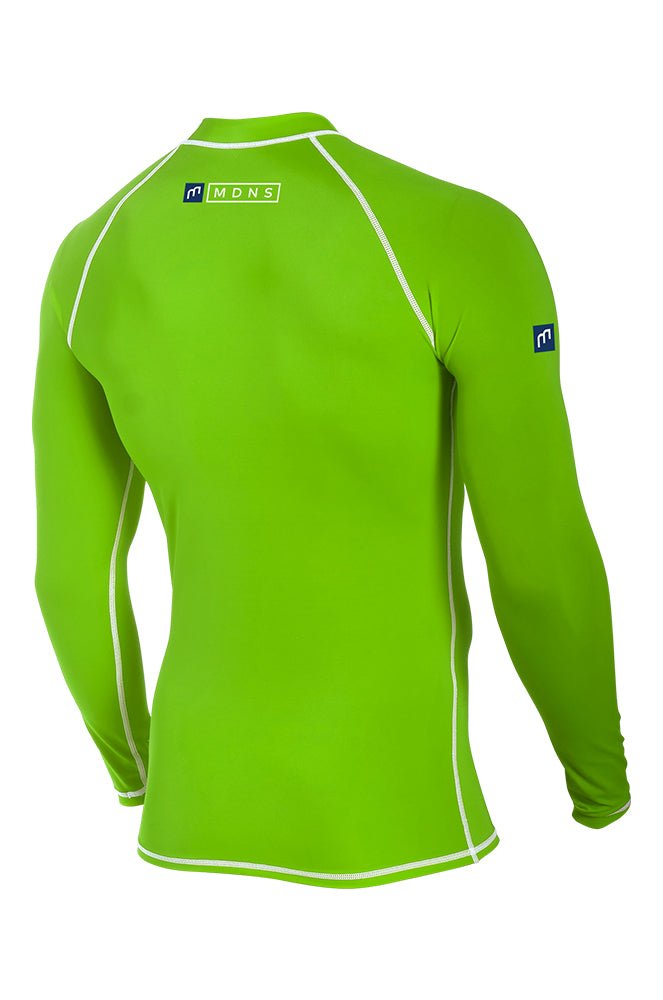 Colorblock Manches Longues Upf50 Lycra Surf Adulte#LycrasMdns