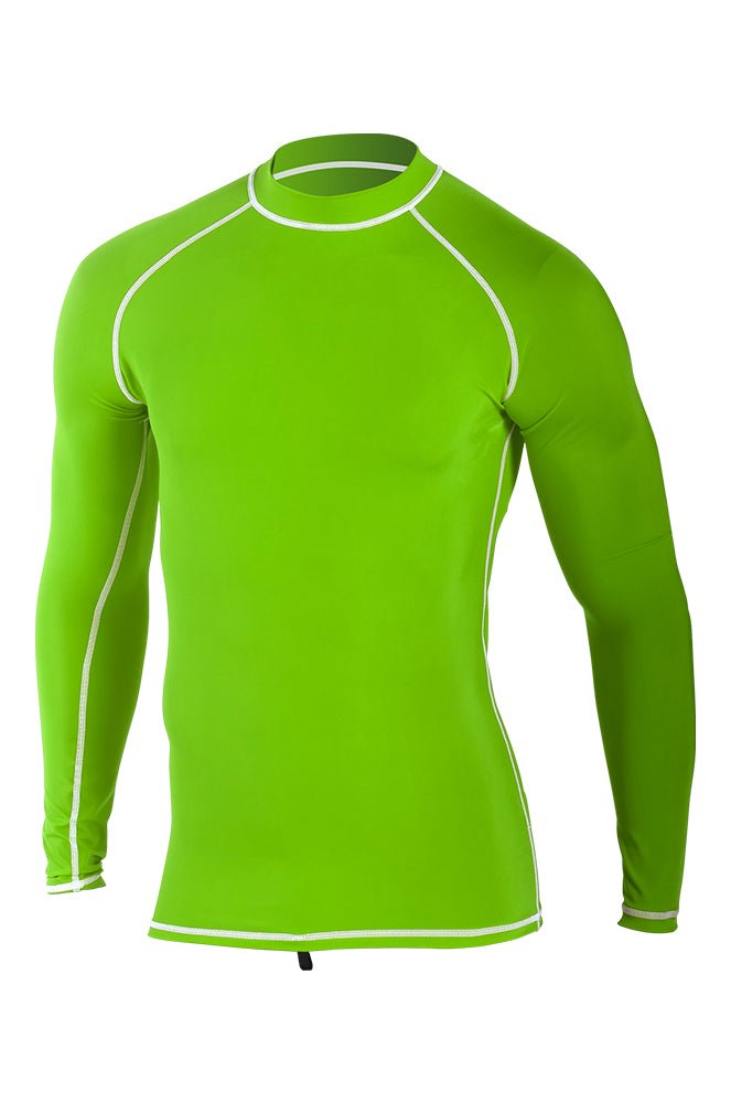 Colorblock Manches Longues Upf50 Lycra Surf Adulte#LycrasMdns
