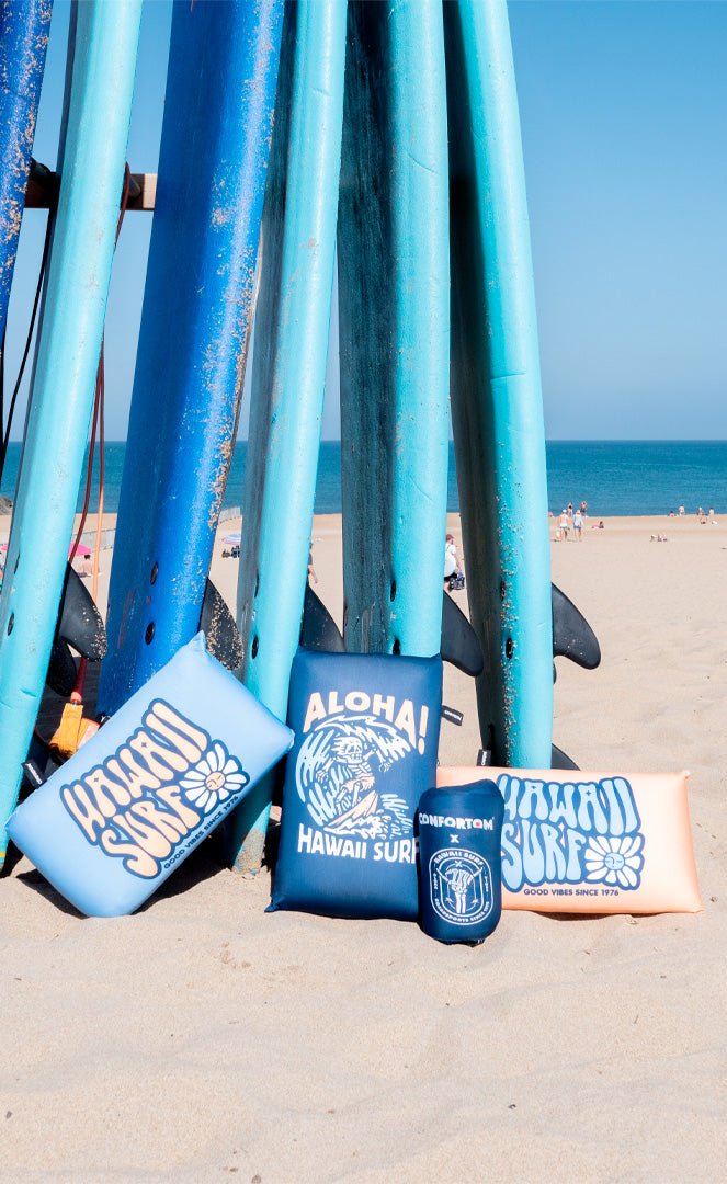 Coussin À Mémoire De Forme Vanlife Camping#CoussinsHawaiisurf