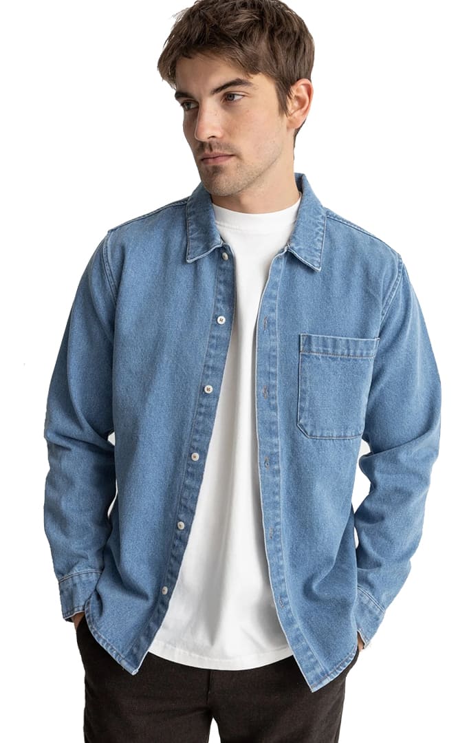 DENIM CHEMISE L/S RHYTHM#ChemisesRhythm