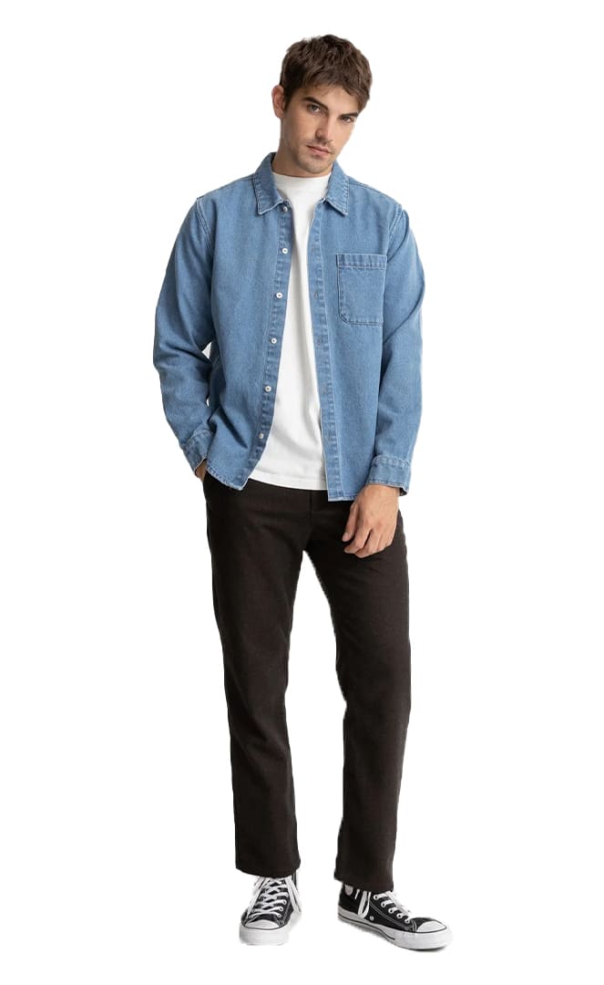 DENIM CHEMISE L/S RHYTHM#ChemisesRhythm