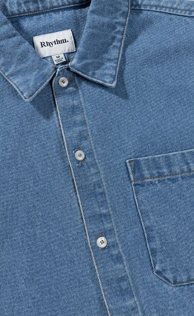 DENIM CHEMISE L/S RHYTHM#ChemisesRhythm