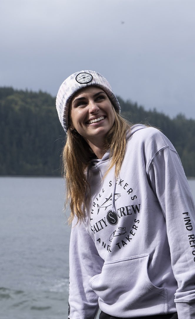 Flip Flop Lavender Fog Bonnet Femme#BonnetsSalty Crew