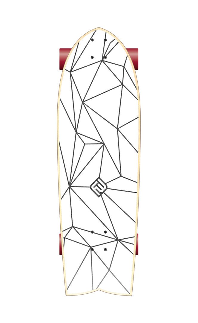 Flying Wheels Tezzo Surfskate 32#PremiumFlying Wheels