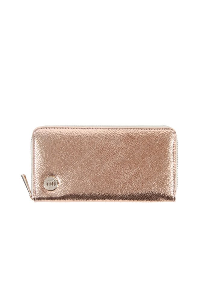 Gold Zip Purse Sacoche#WalletMi-pac