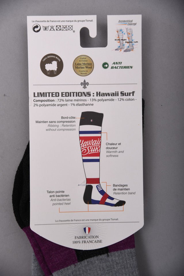 Hawaiisurf Collab Chaussettes De Ski#ChaussettesLa Chaussette De France