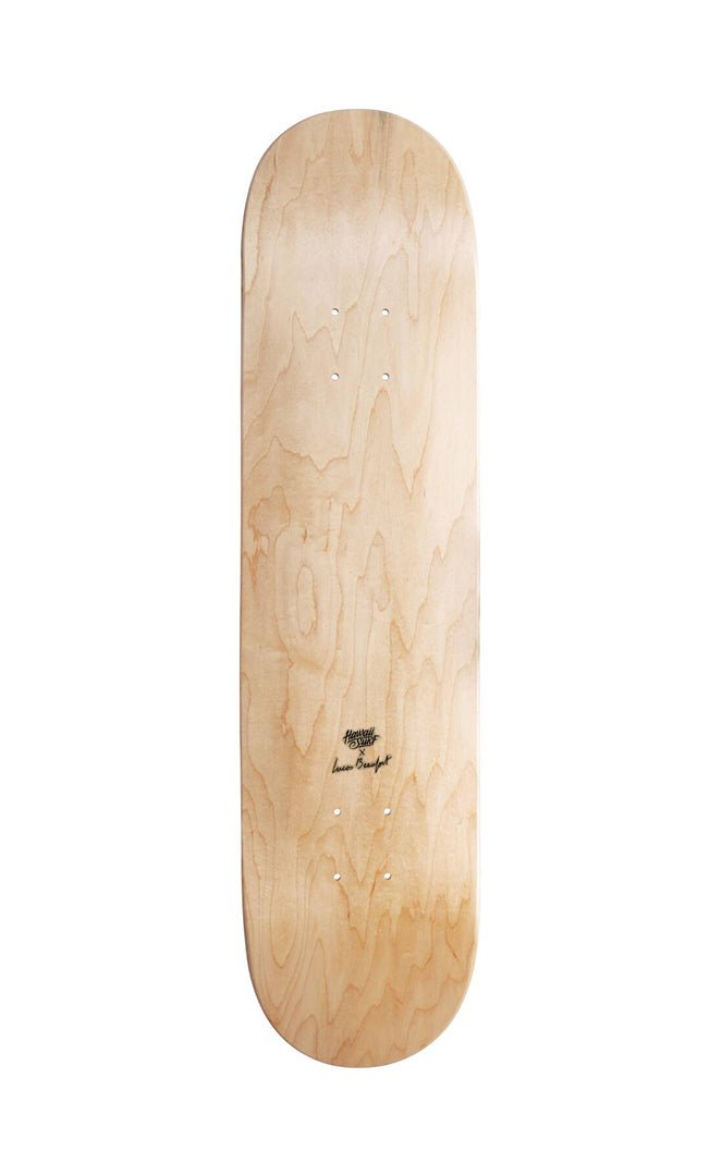 Hawaiisurf X Lucas Beaufort 8.0 Yellow Deck Skateboard 1/3#Skateboard StreetHawaiisurf