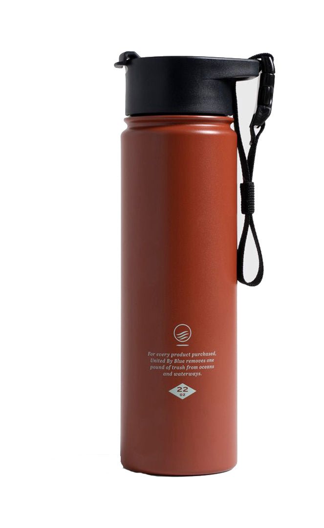 Insulated Steel Gourde 65 Cl#BouteillesUnited By Blue