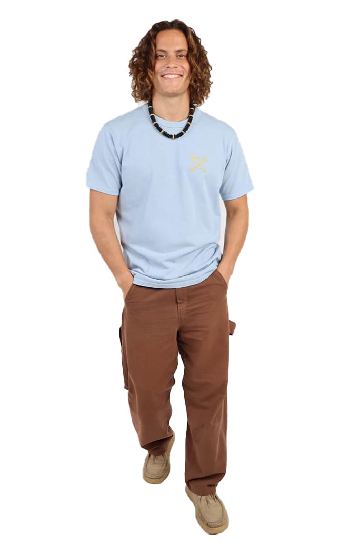 Isabelle Light Blue T-shirt S/S Unisexe#Tee ShirtsOxbow