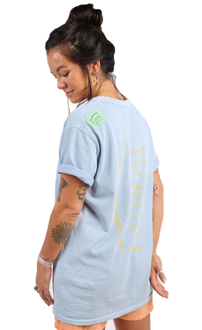 Isabelle Light Blue T-shirt S/S Unisexe#Tee ShirtsOxbow