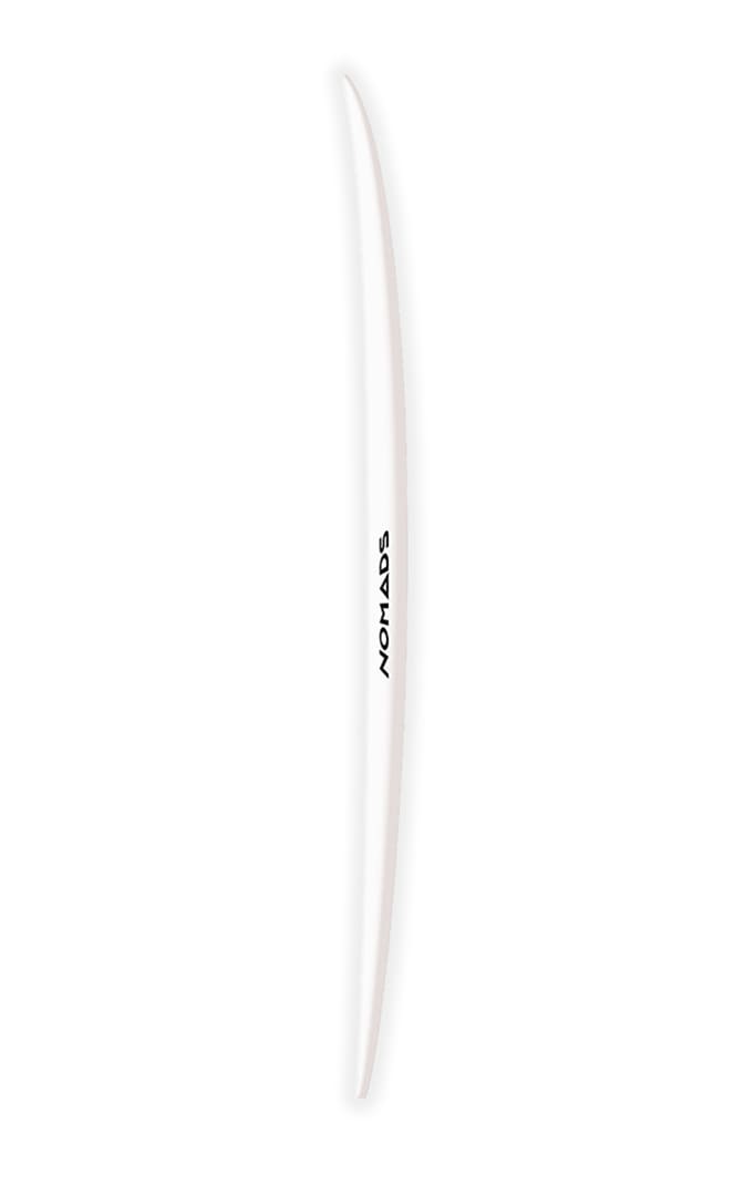 Kudat Planche De Surf Funboard White#Funboard / HybrideNomads Surfing