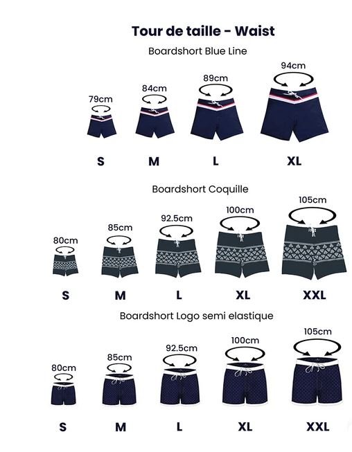 Logo Boardshort Homme#BoardshortsSaint Jacques Wetsuits