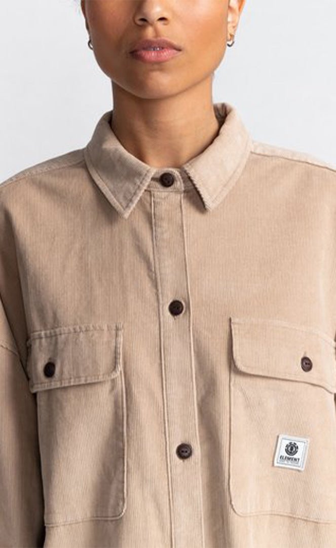 Manitoba Cord Chemise Femme#ChemisesElement