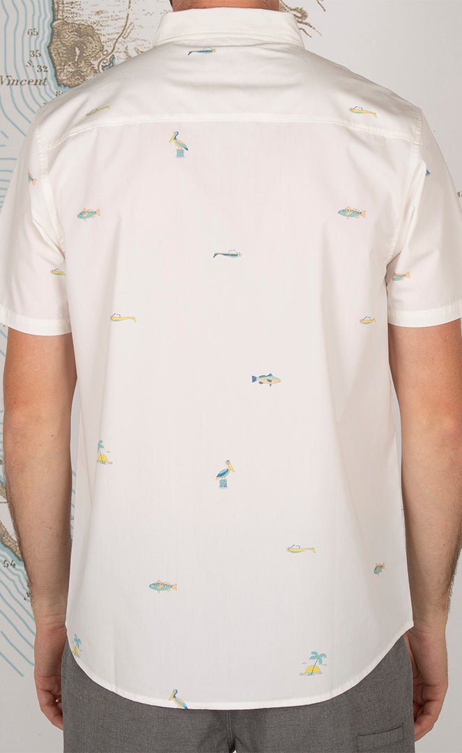 Markets Woven Chemise Homme#ChemisesSalty Crew