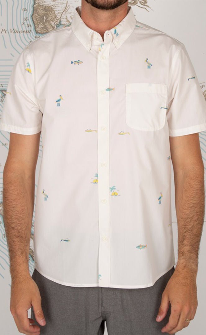 Markets Woven Chemise Homme#ChemisesSalty Crew
