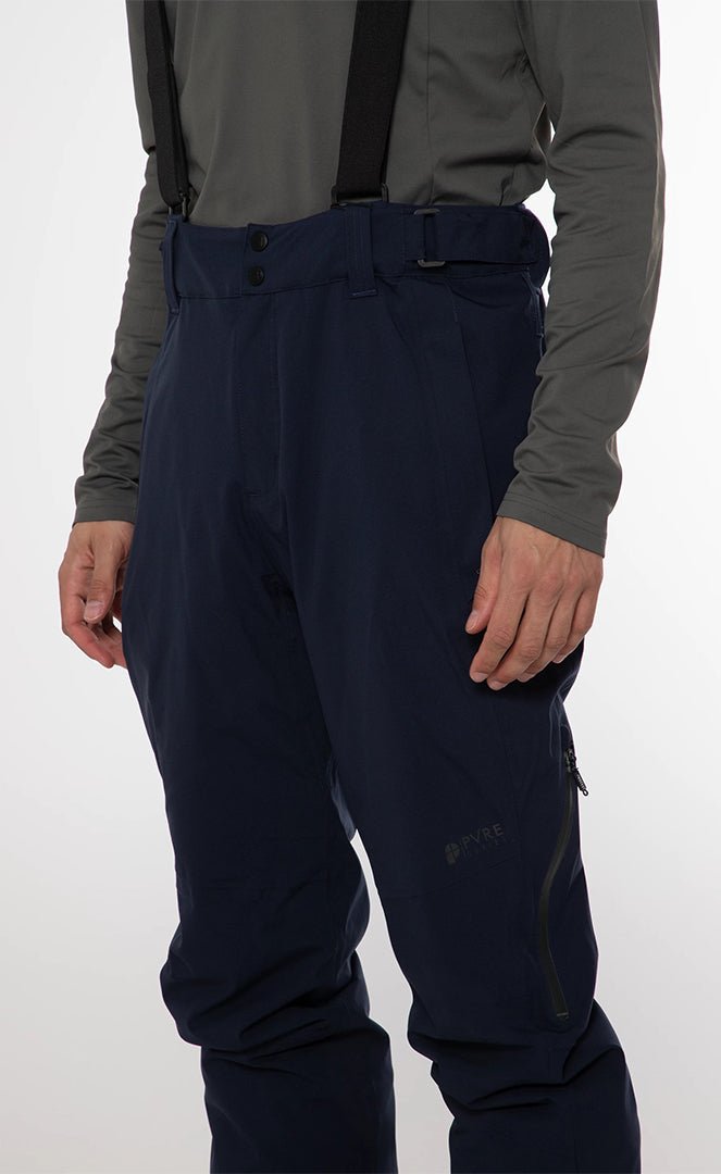 Miikka Deep Grey Pantalon De Ski Homme#Pantalons Ski SnowProtest