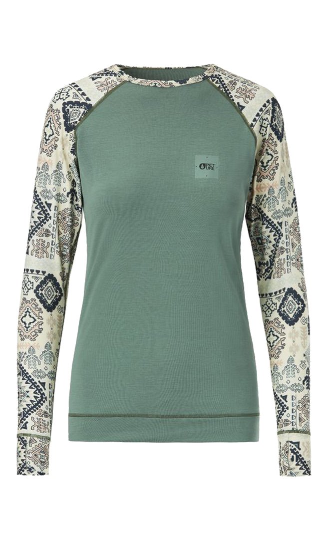 Milita Top Sage Brush T-Shirt L/S Thermique Femme#Sous VêtementsPicture
