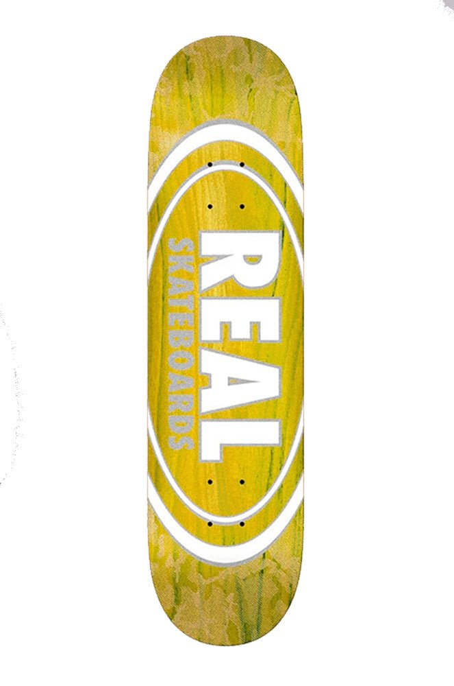 Oval Planche De Skate 7.75#Skateboard StreetReal