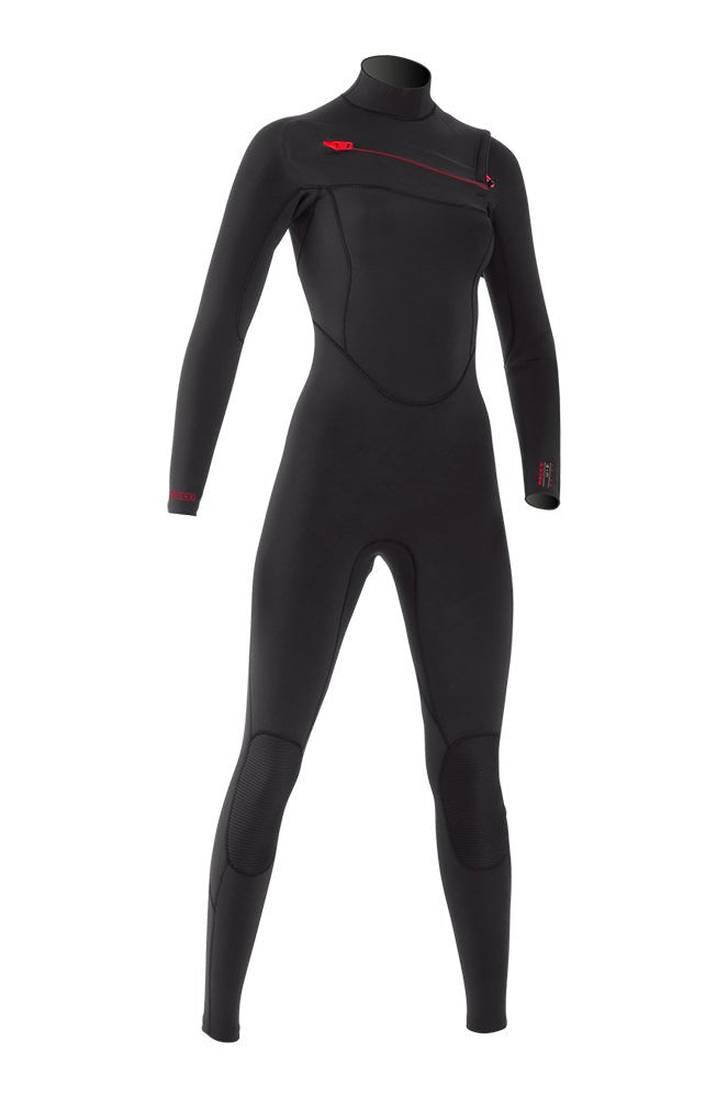 Polar Yulex Pure 4/3Mm Chest Zip Combinaison Néoprène Femme#SteamersMdns