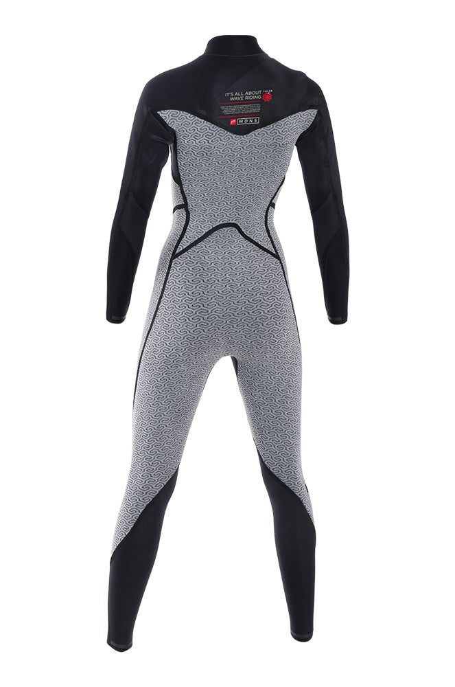 Polar Yulex Pure 4/3Mm Chest Zip Combinaison Néoprène Femme#SteamersMdns