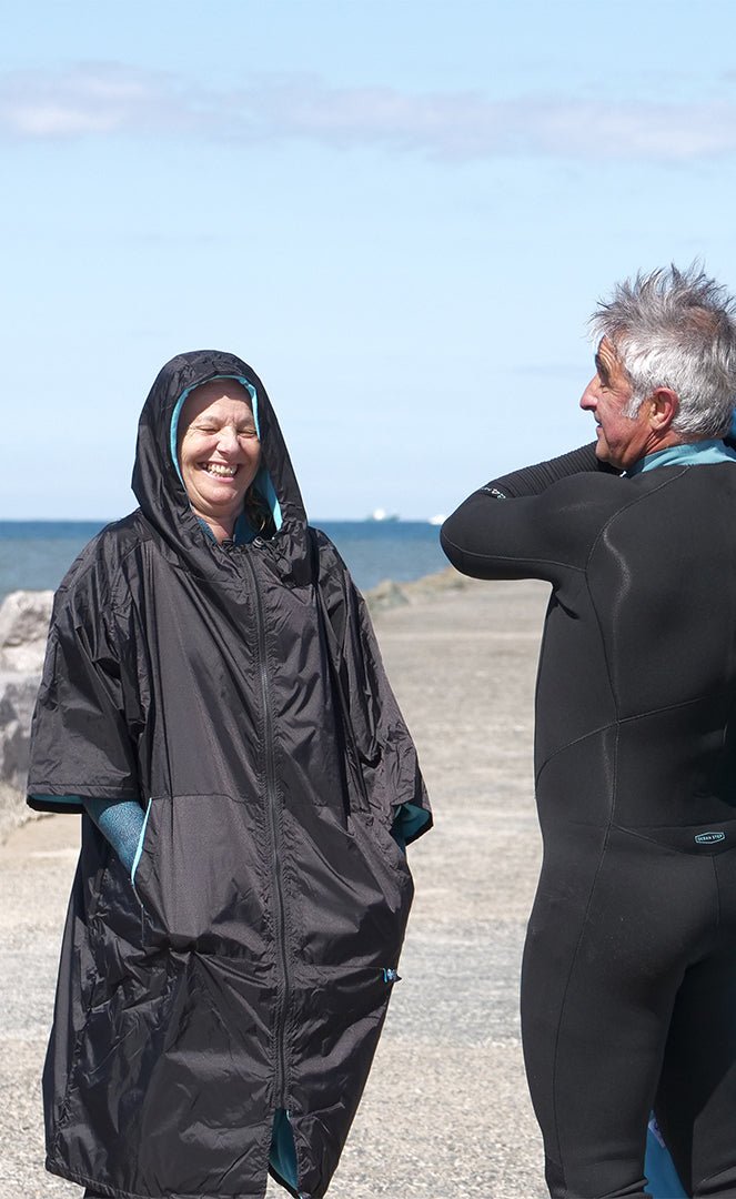 Poncho Stay Dry Surf Adulte#PonchosOcean Step
