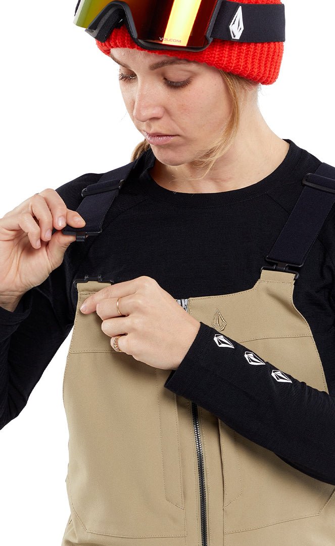 SWIFT BIB OVERALL PANTALON DE SKI SNOWBOARD FEMME#Pantalons Ski SnowVolcom