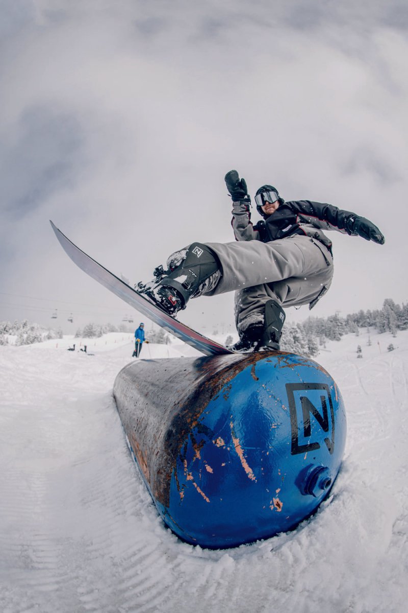 Fixations Snowboard SP Core Auto – Système Auto Release, Ultralégères 1,4 Kg, Rampes Intégrées, Tailles S à XL