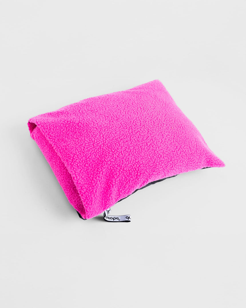 Cushion Cover - Taie D'Oreiller De Voyage  Noir Rose