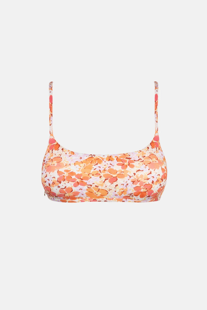 Floral Pink - Women's Swimsuit Top