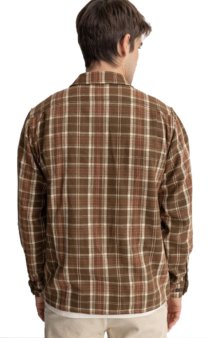 Flannel Chemise Manches Longues Homme