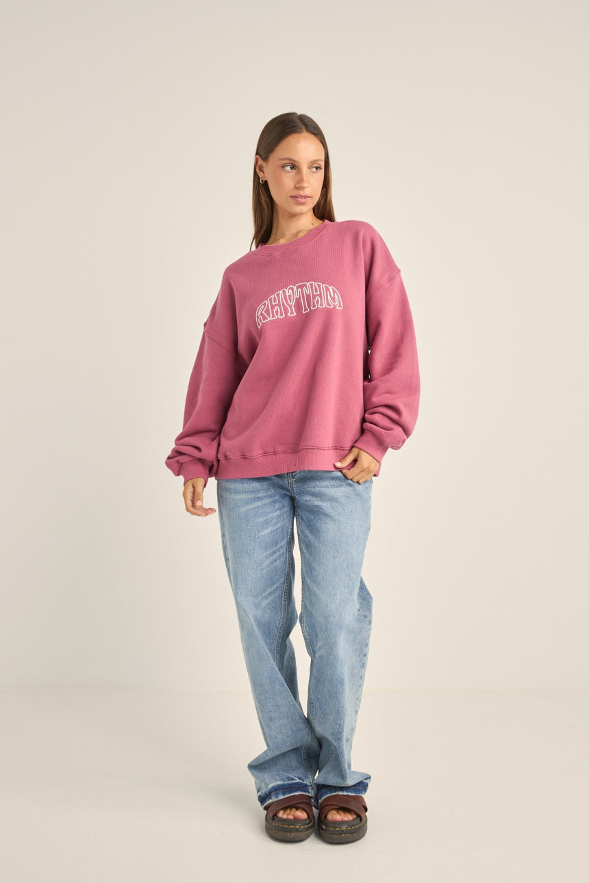 Sweat Feminina - Gola Redonda Universitária