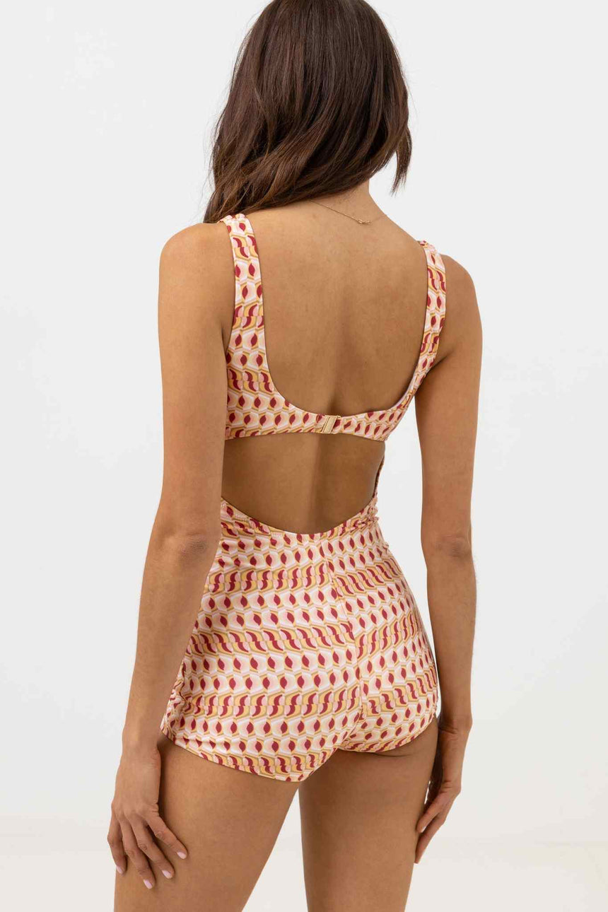 Maya Geo Islander - Traje de una pieza para mujer