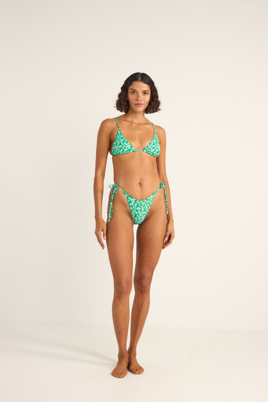 Evergreen Floral - Women's Bikini Bottom