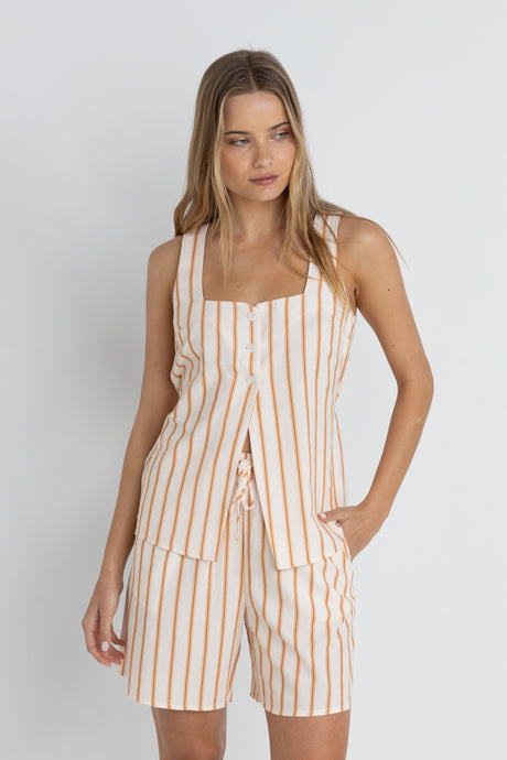 Tide Stripe Long - Women's Jacket