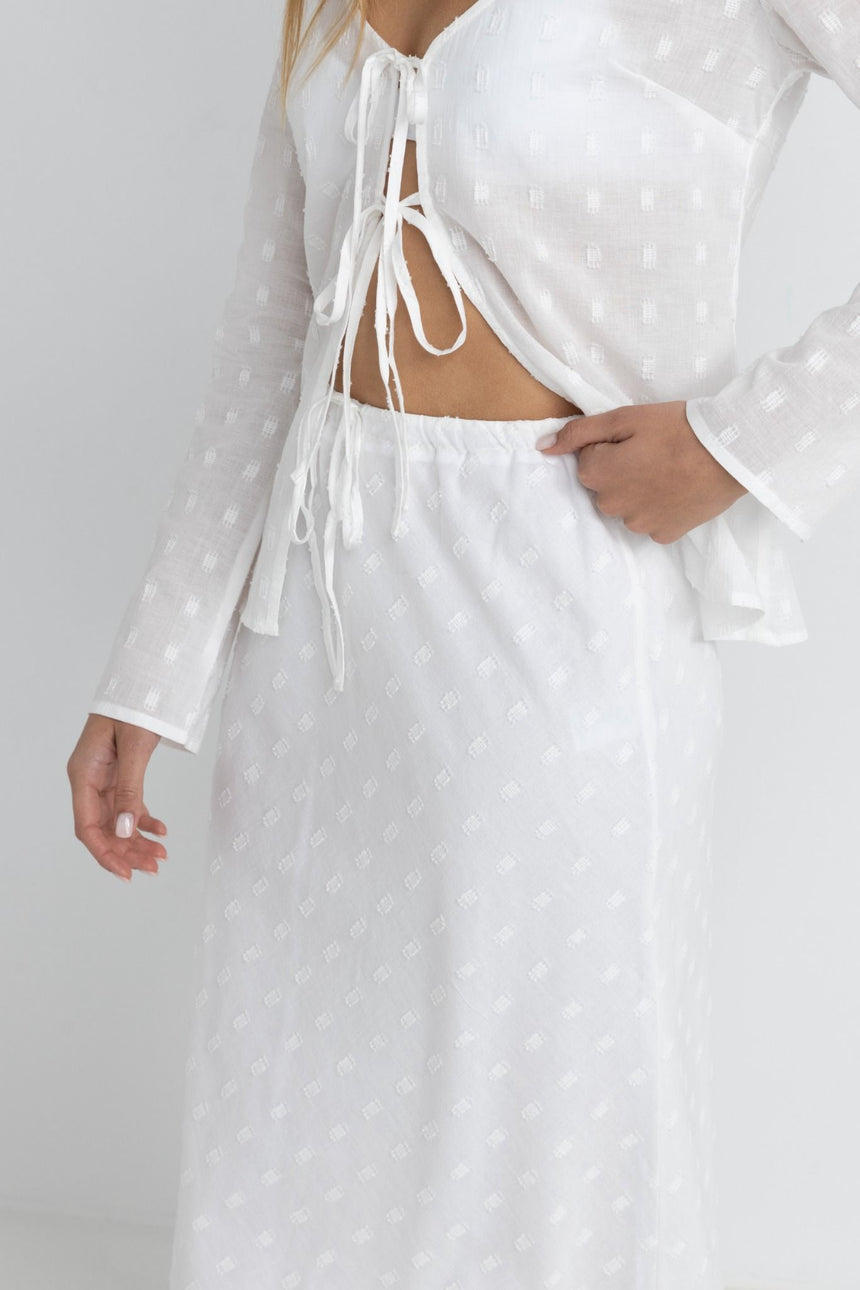 Mirage Bias Cut - Lange Rok Dames