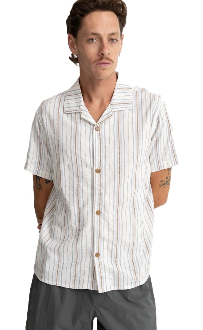 Vacation Stripe Chemise Homme