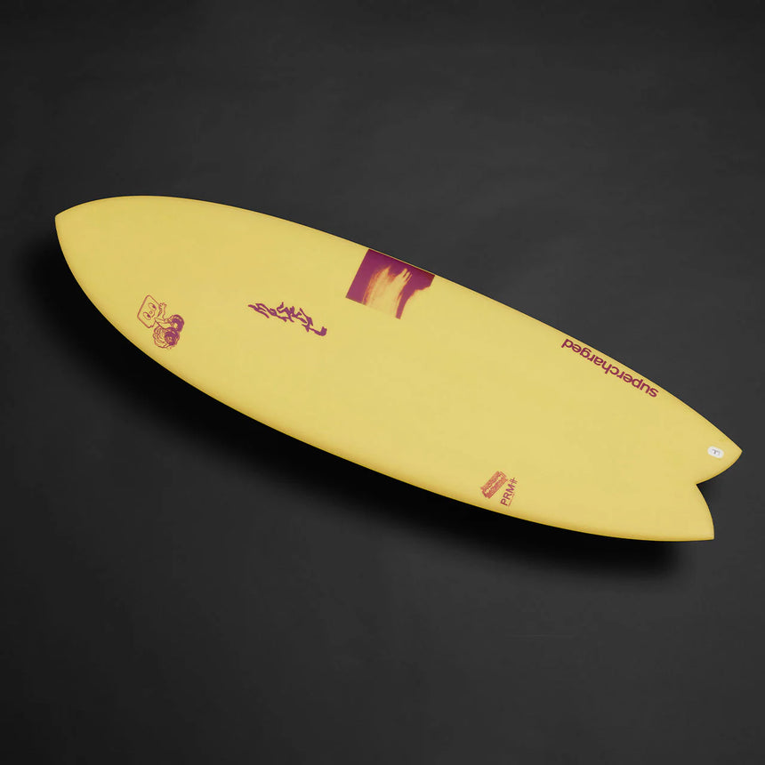 Misfit Beach Cloud Art 5'8" - Planche De Surf Fish