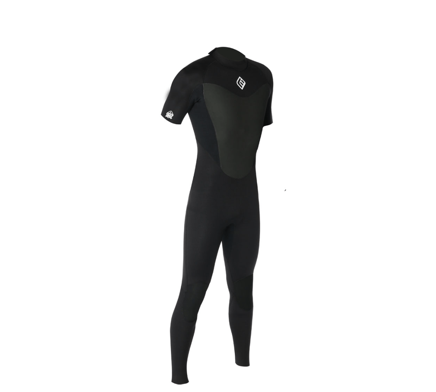 2/2 Evolution - Zip Dos S/S Combinaison Shorty Surf HommeShortyMdns