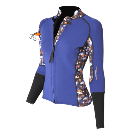 2/2 Optimizer Frontzip Neotop Longe Cote Femme#TopsOcean Step
