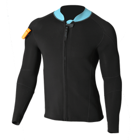 2/2 Optimizer Frontzip Neotop Longe Cote Homme#TopsOcean Step