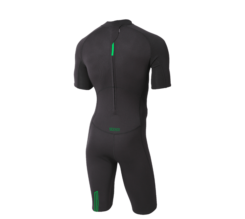 2/2 Stamiina - Zip Dos S/S Combinaison Shorty Surf HommeShortyMdns