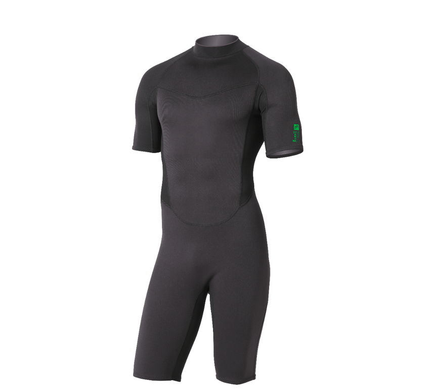 2/2 Stamiina - Zip Dos S/S Combinaison Shorty Surf HommeShortyMdns