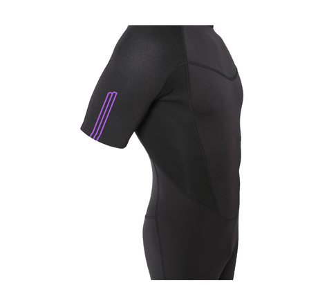 2/2 Stamiina - Zip Dos S/S Combinaison Shorty Surf HommeShortyMdns